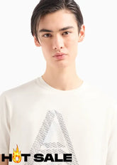 T-Shirt Men White Armani Exchange Camiseta